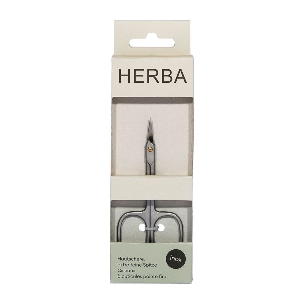 HERBA Hautschere<br>1 Stück, Inox extra feine Spitze