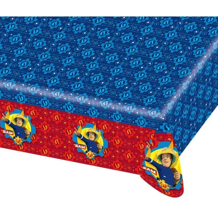 amscan Tischdecke Fireman Sam Plastik 120 x 180 cm
