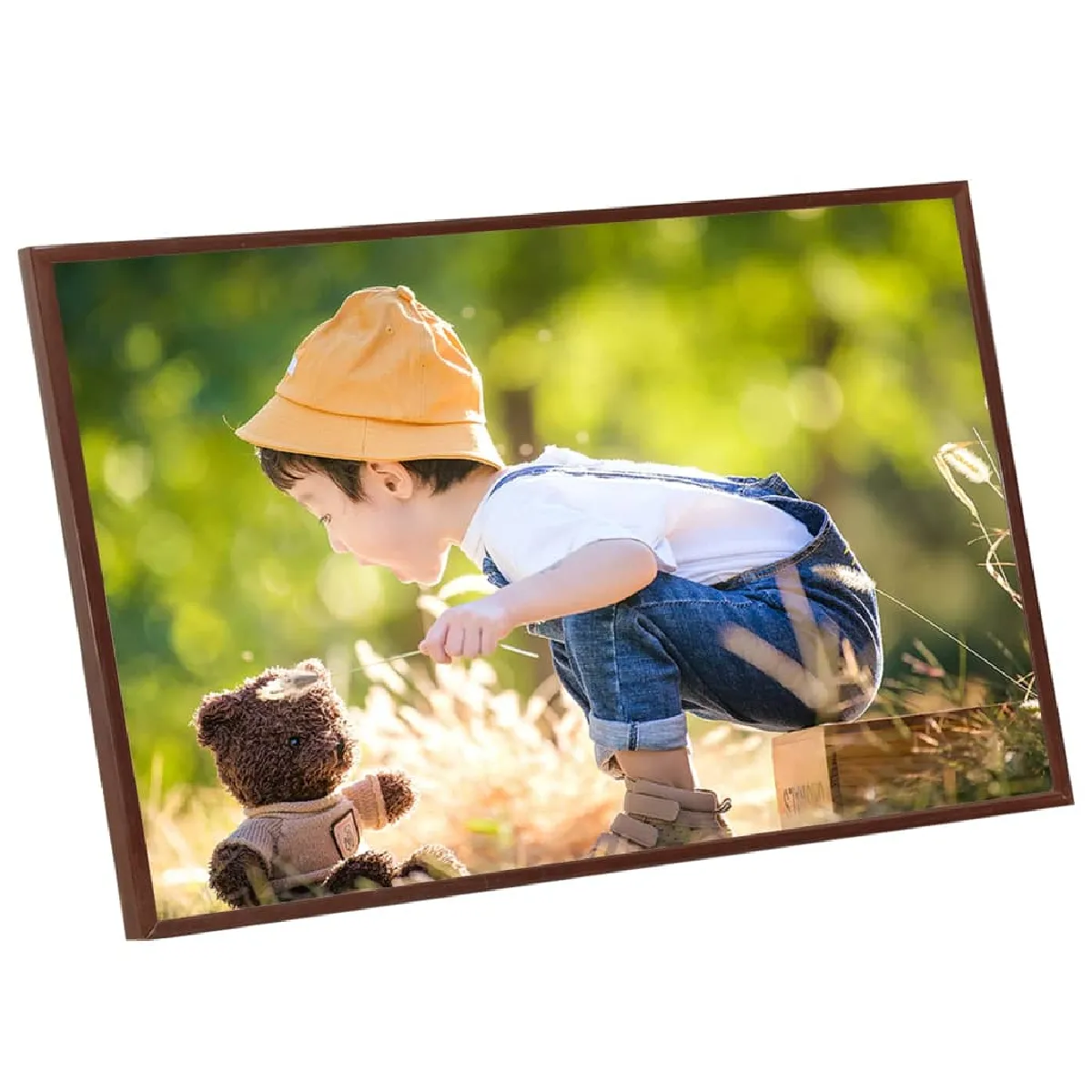 vidaXL Collage de cadres photo Bronze 3 pcs