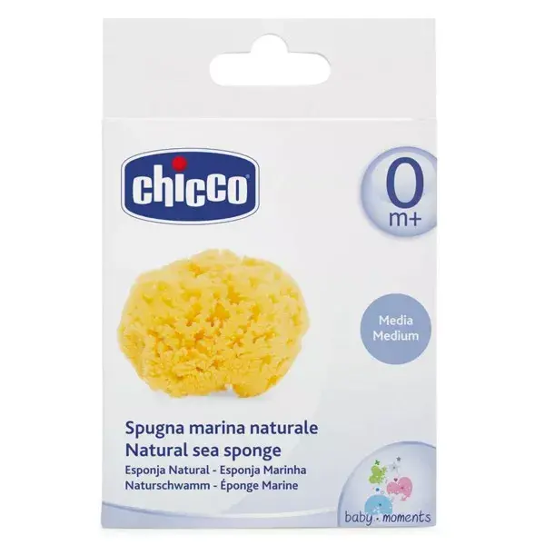 Esponja marinha natural Chicco para banho +0m