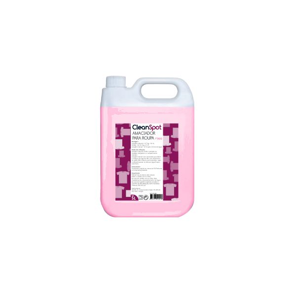 Cleanspot Amaciador Roupa Rosa 5L