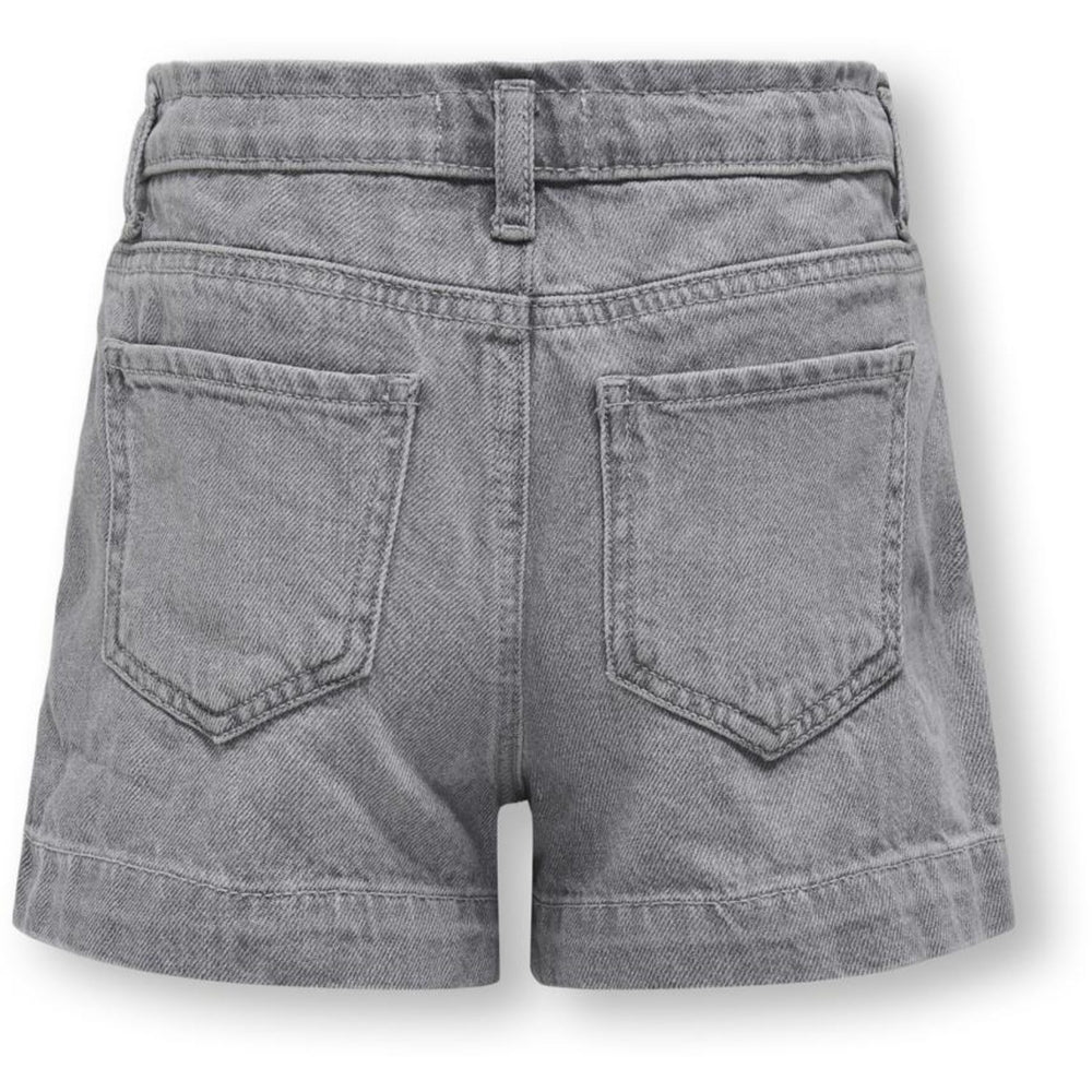 Køb kids ONLY Medium Grey Denim Comet Wide Shorts Denim Mat624 Noos