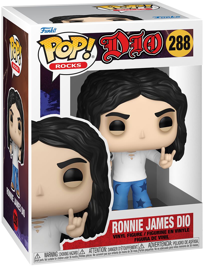 Ronnie James Dio Rocks Vinyl Figur 288 | Dio Funko Pop!
