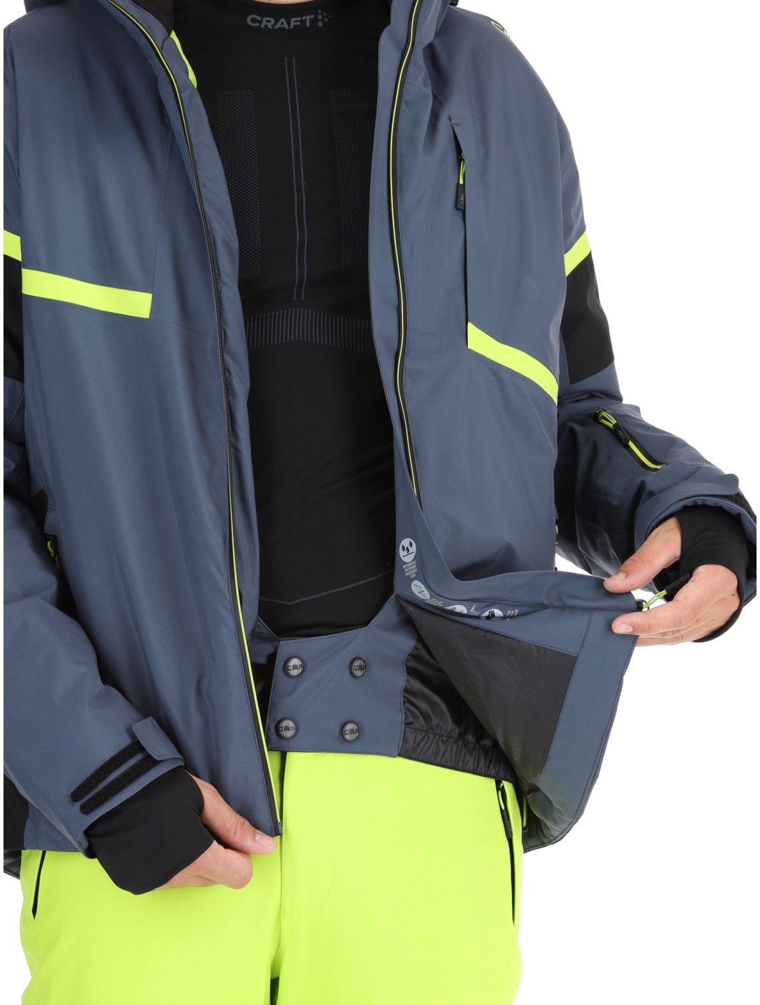 34W4677 ski-jas heren