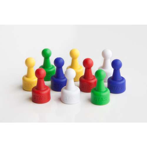 STAS Mini Magnet Pins 10er Set