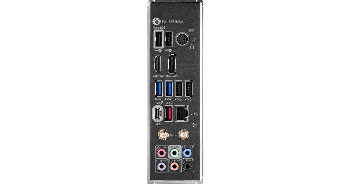 MSIZ790 GAMING PLUS WIFI socket 1700 moederbord  (Grijs/zwart, RAID, 2.5 Gb-LAN, WLAN, BT, Sound, ATX)
