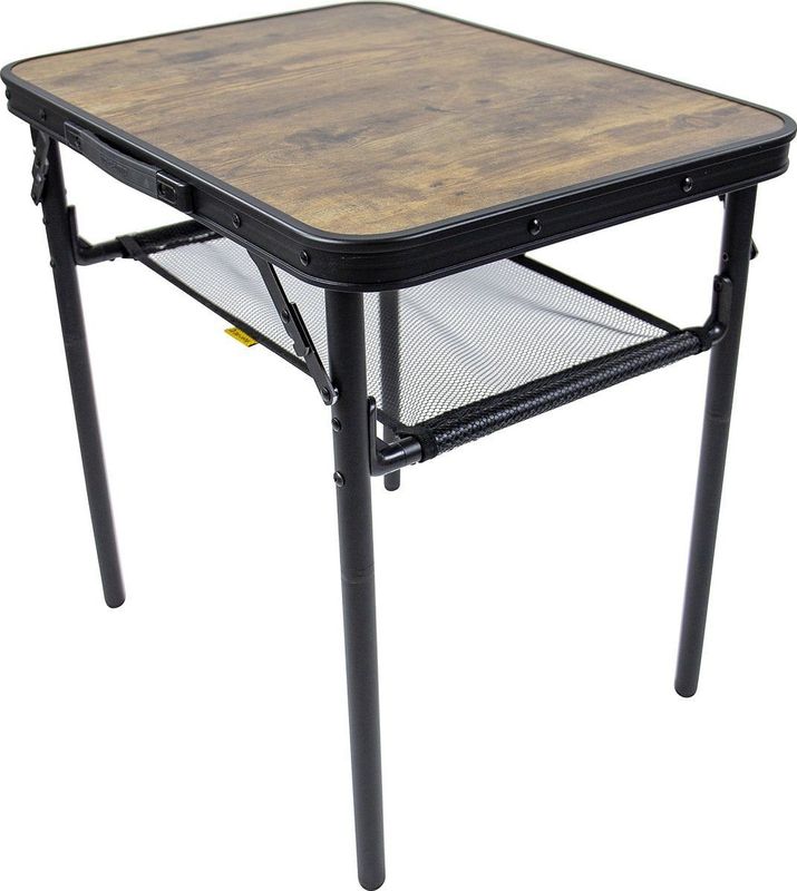 Bo-camp - Industrial Collection - Tafel - Bruin - Aluminium - Compact