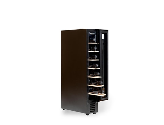 VINOBOX - Cave à vin 7 bouteilles dn noire - encastrable ou pose libre