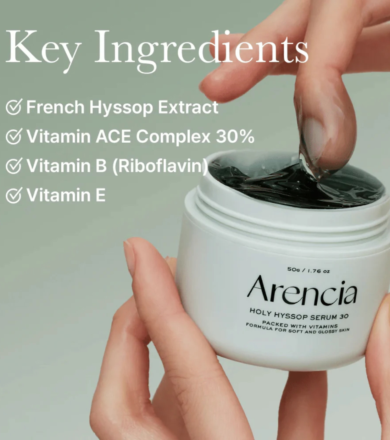 Arencia - Sérum Iluminador Holy Hyssop Serum 30