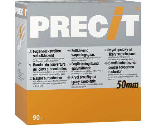 PRECIT zelfklevende voegafdekstrips 90 m x 50 mm