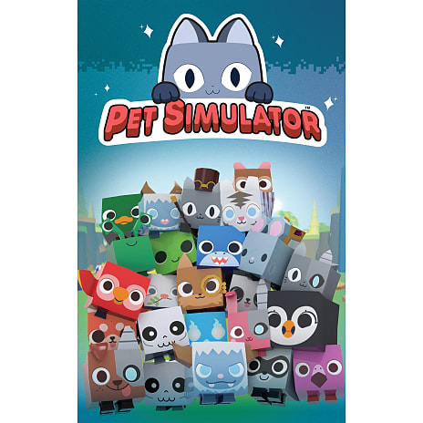 Pet simulator collector pixel corgi – flere varianter – assorteret
