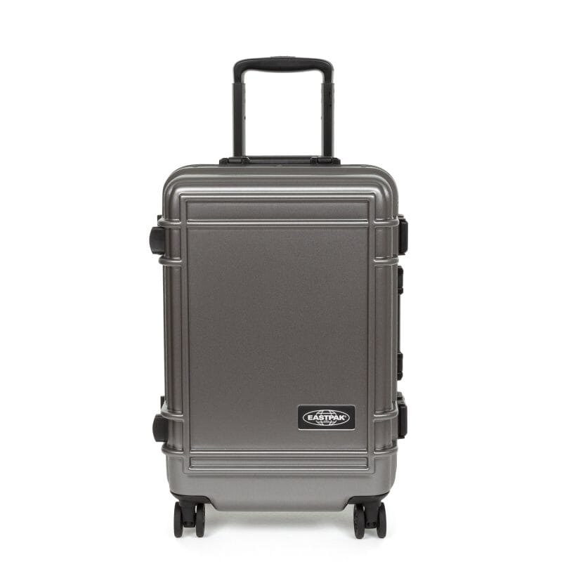 Eastpak Resist'R Case S Trolley 4 Wheels Brushed Metal
