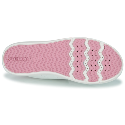 Geox - J SILENEX GIRL B - Blanc / Rose / Bleu