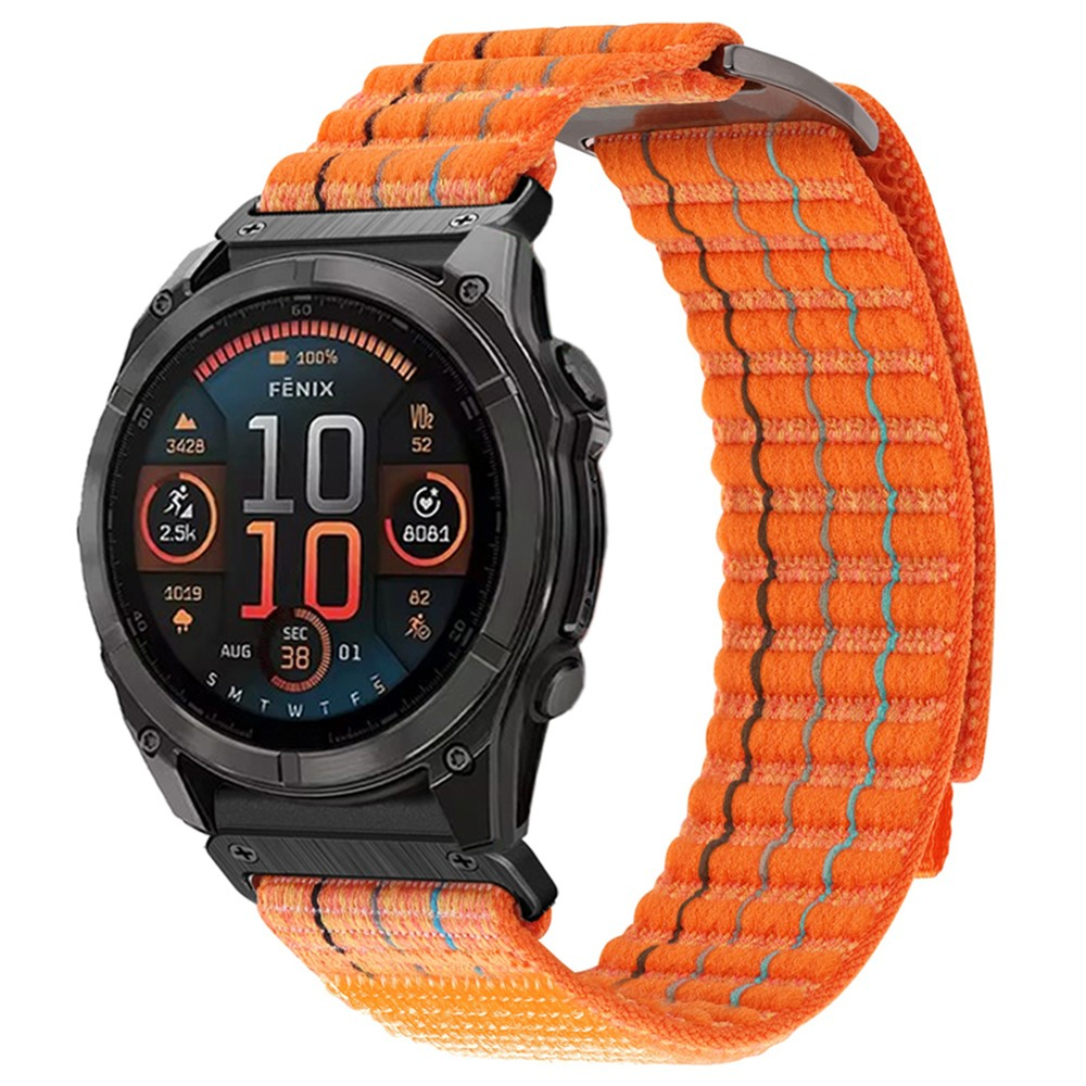 Garmin D2 Nylon Quickfit Armband mit Klettverschluss (Gelenkumfang: 160-220 mm) - Orange