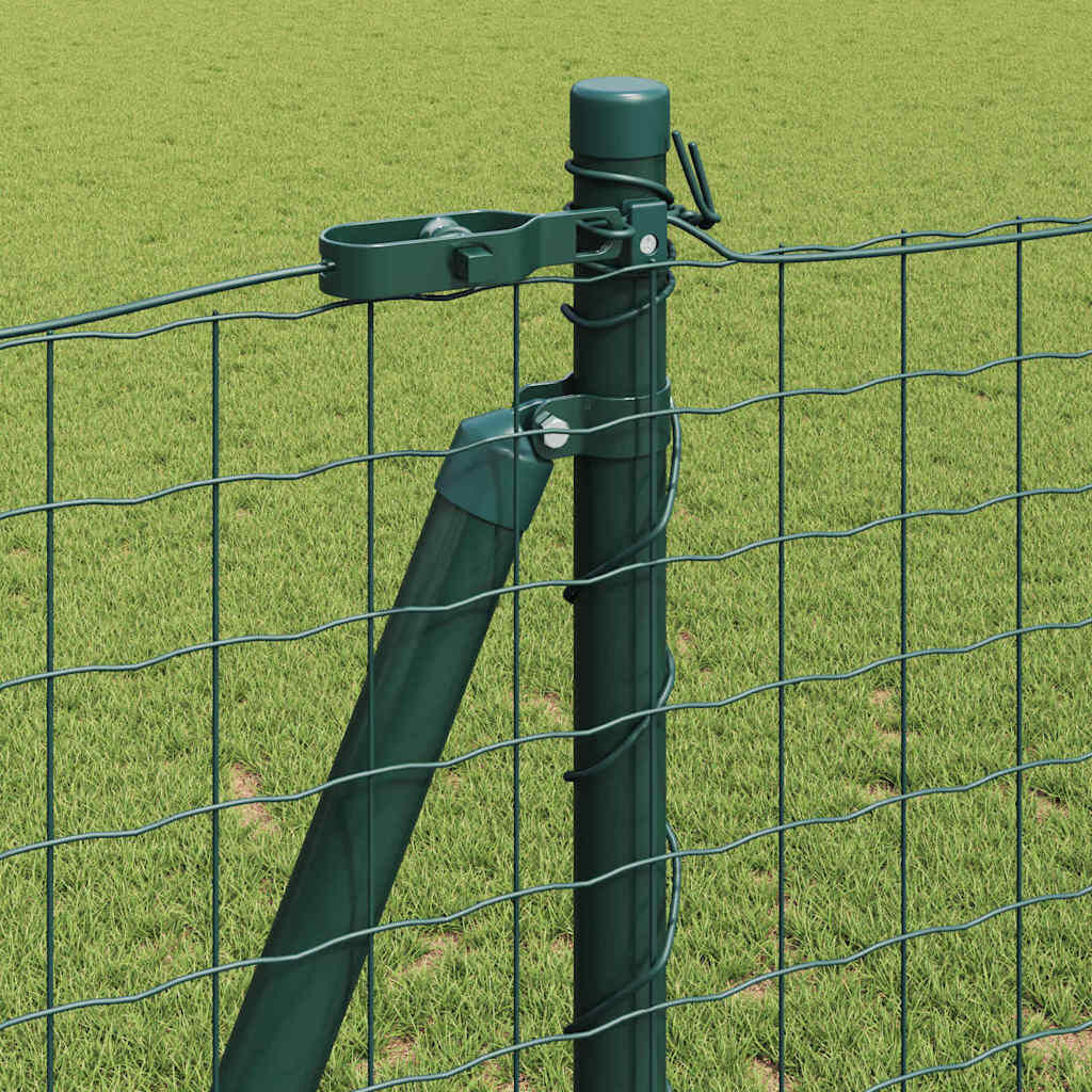 vidaXL Schuttingpalen 13 st Groen Ø32mm 150 cm