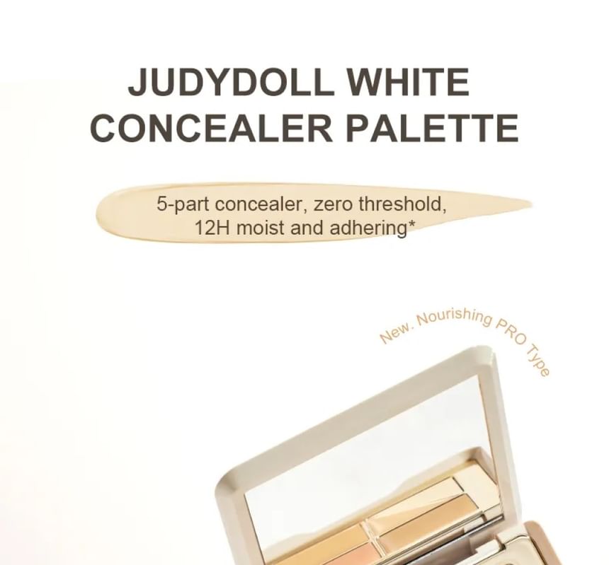 Judydoll - 5 Shades Concealer Palette - 3 kleuren