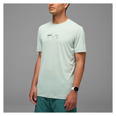 T-shirt Millet Intense Essential Vert Homme