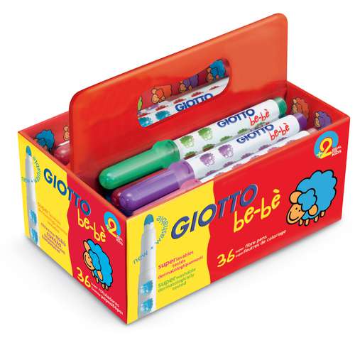 GIOTTO be-bè Super Fasermaler, 36 Stück