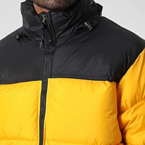 Doudoune Capuche Jaune