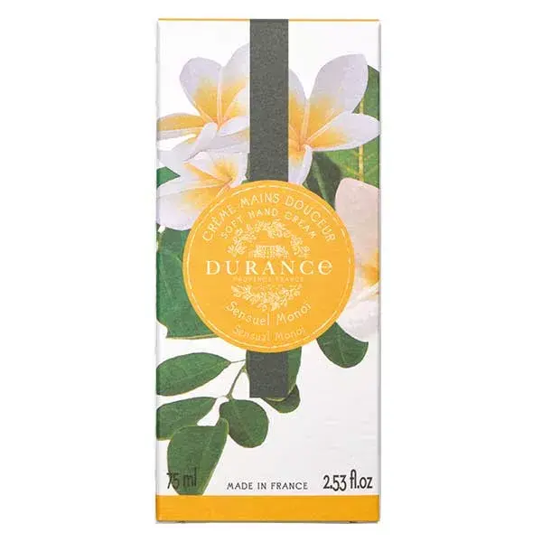 Creme para as mãos Durance Sensual Monoi Suavizante 75ml