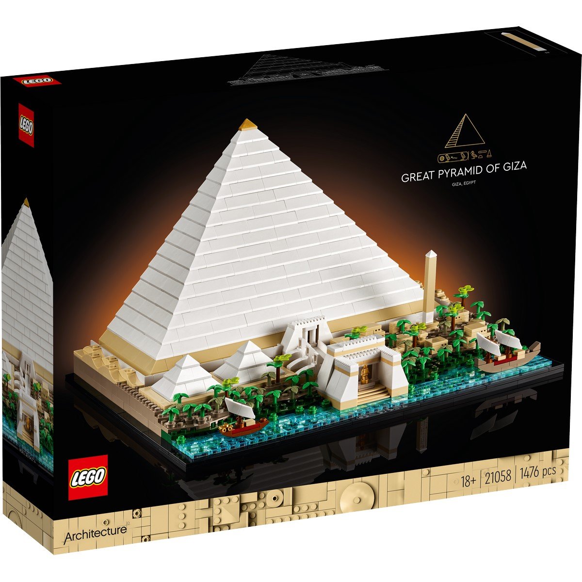 La Grande Pyramide de Gizeh Lego Architecture 21058