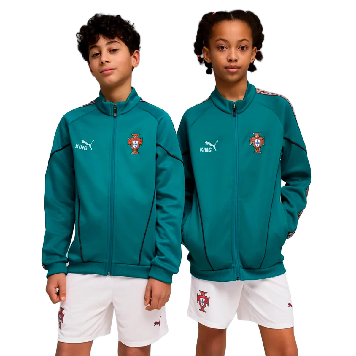 Casaco Puma Portugal Pre-Match Mundial 2026 Criança