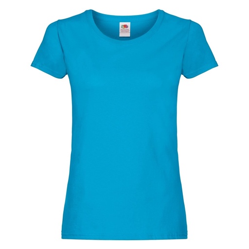Camiseta Fruit Of The Loom Ladyfit Original de manga curta