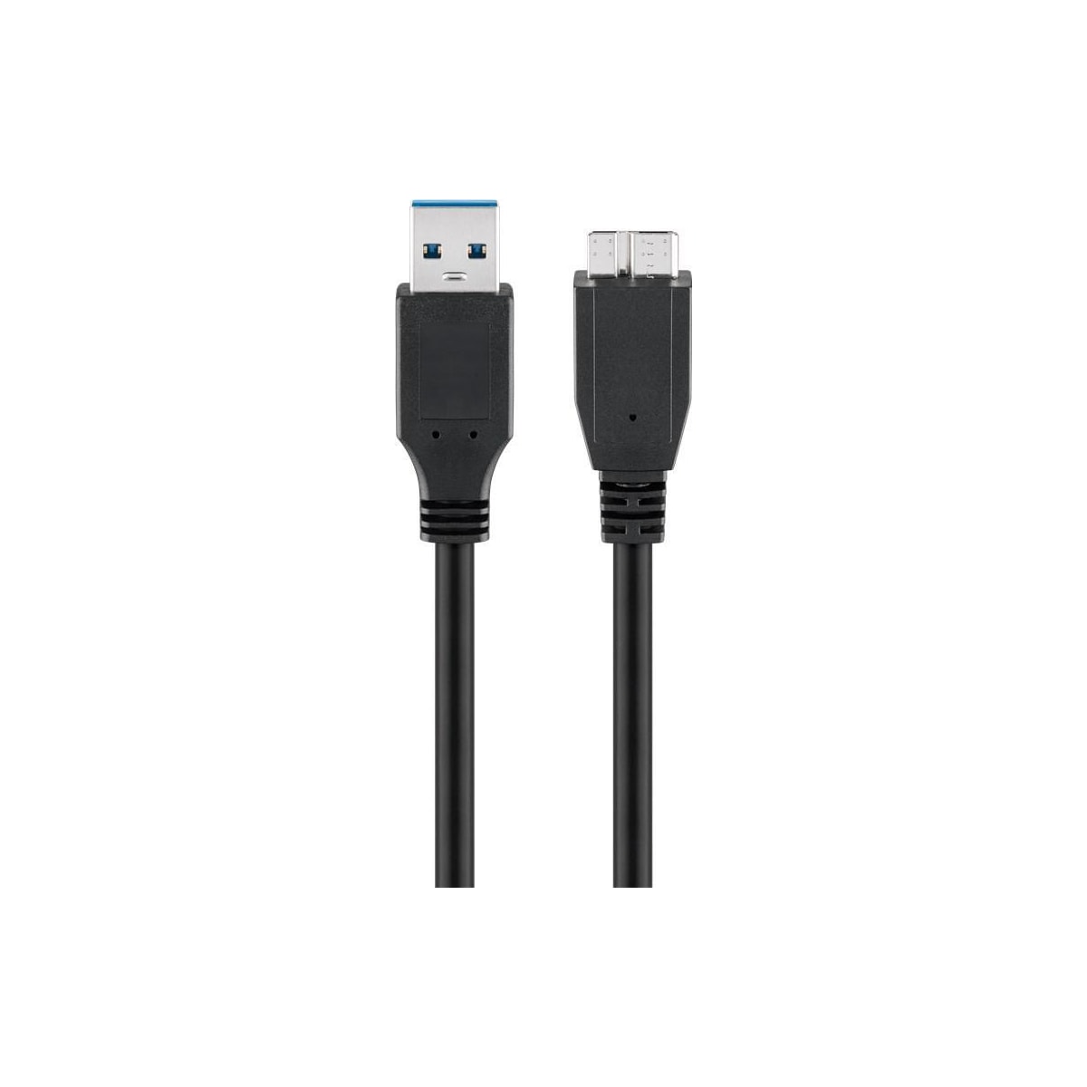 USB 3.0 SuperSpeed-kabel, svart