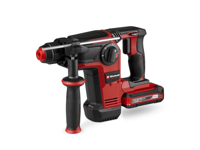 Einhell Schnurloser Bohrhammer TP-HD 18/28 Li BL 4 (1x3.0Ah Universell einsetzbare Akku-Schlagbohrmaschine