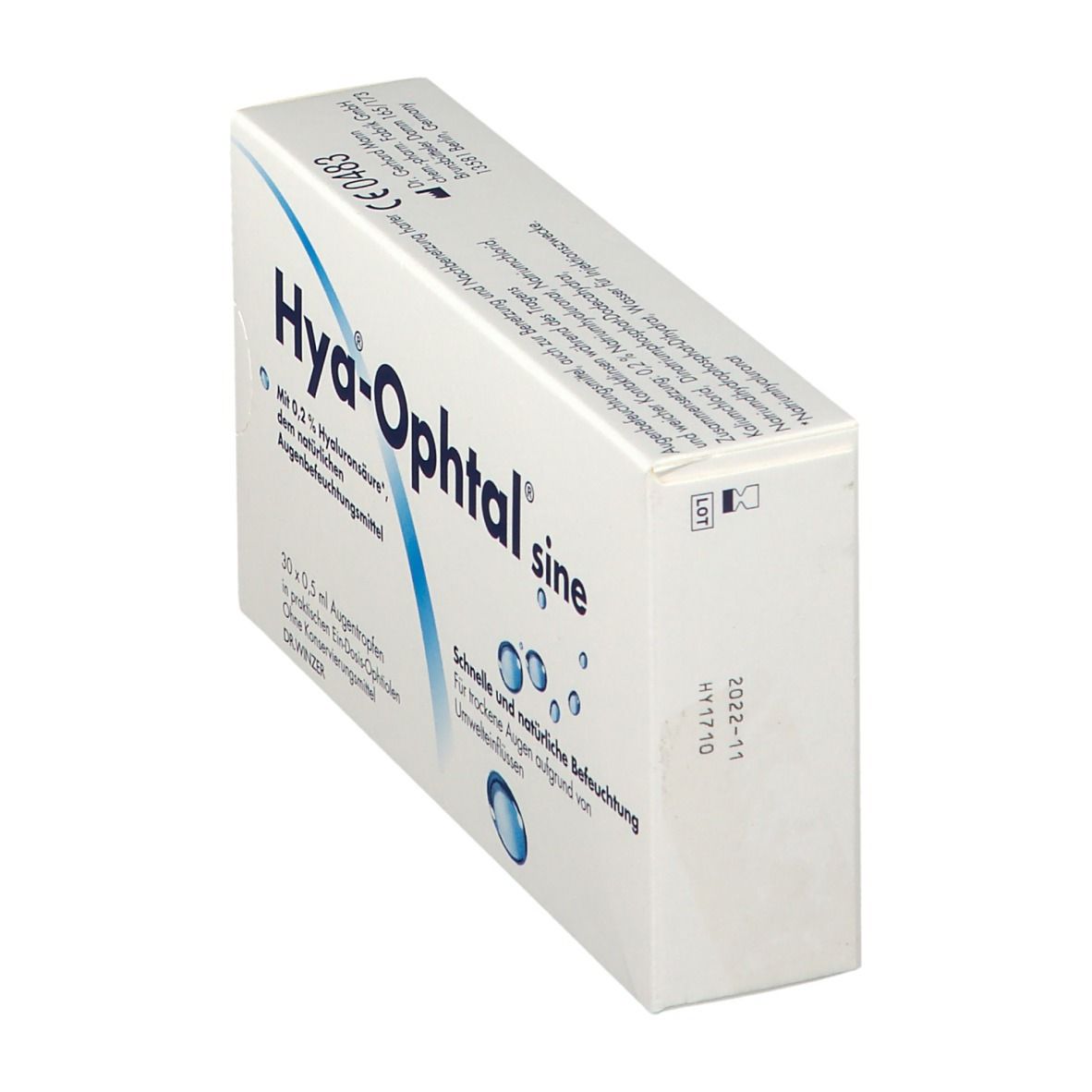 Hya®-Ophtal® sine