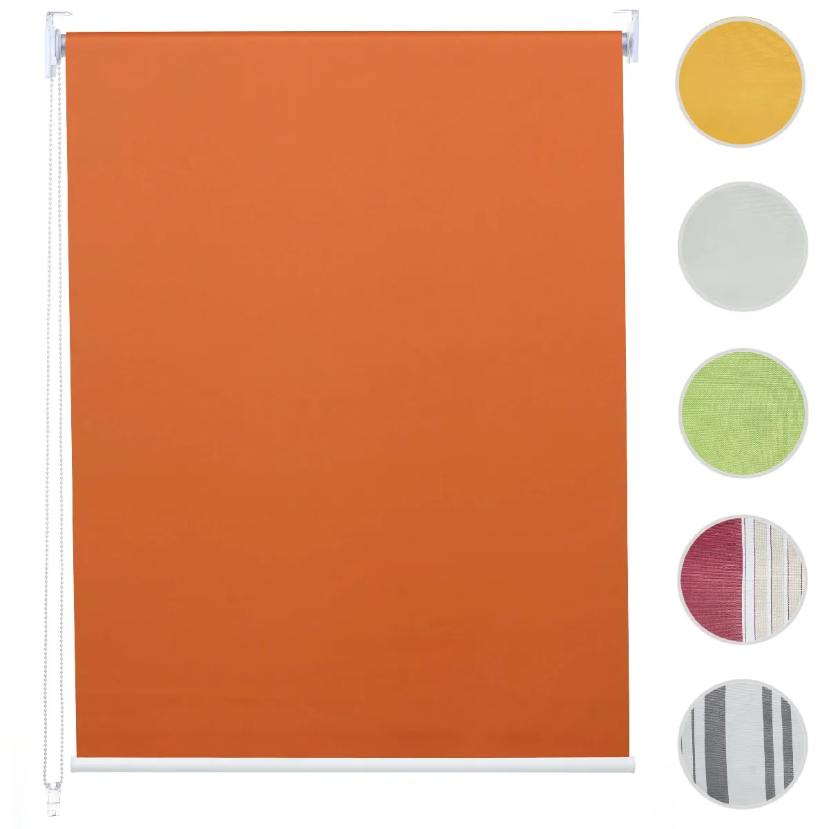 Mendler Store Enrouleur HWC-D52 90x230 - Orange