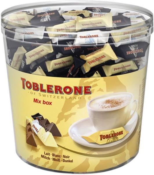 Toblerone Mini's mix - Silo 904 gram - 4 stuks