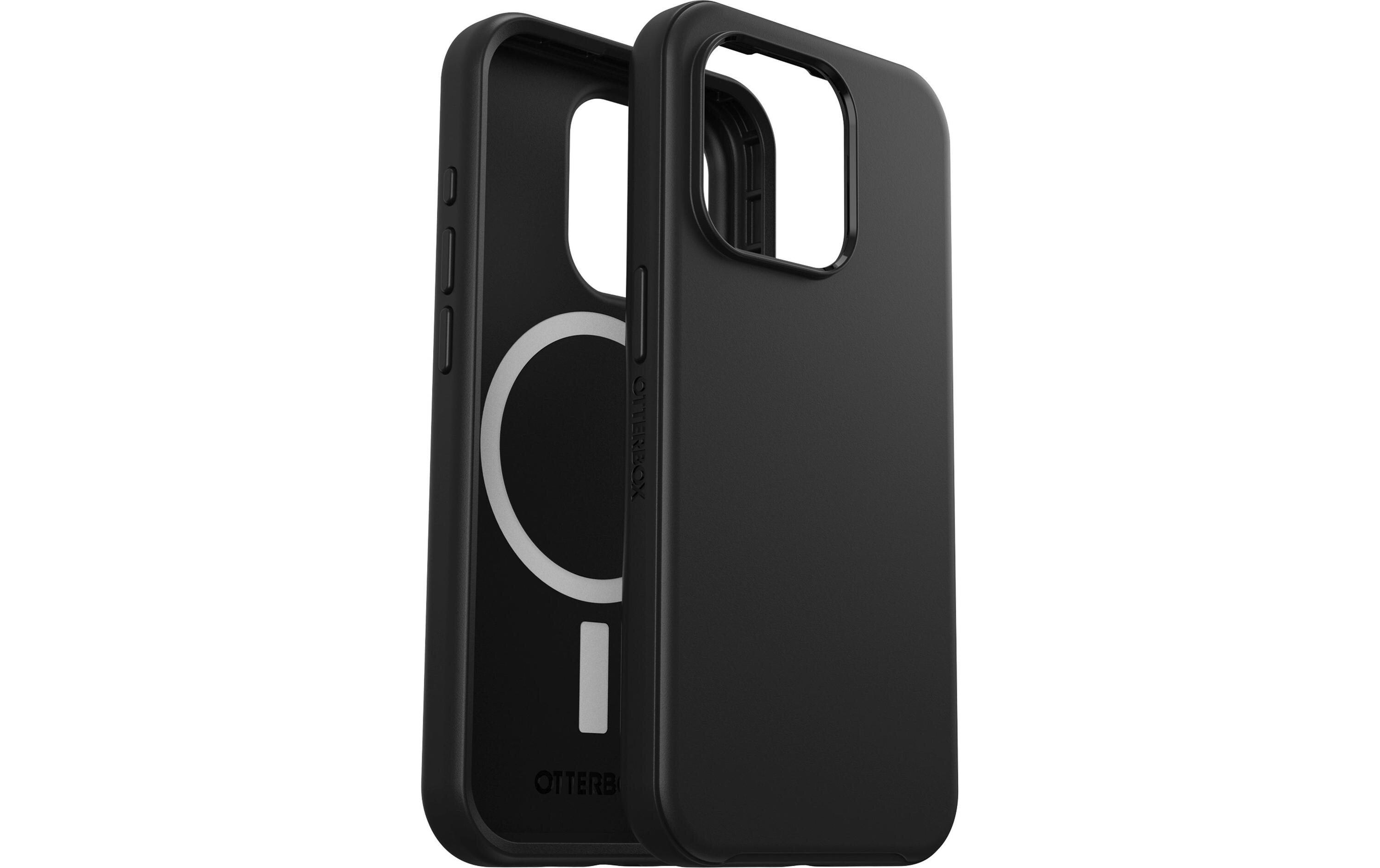 Back Cover Symmetry iPhone 15 Pro SchwarzSchutzhülle für das Apple iPhone 15 Pro mit MagSafe Lademöglichkeit
