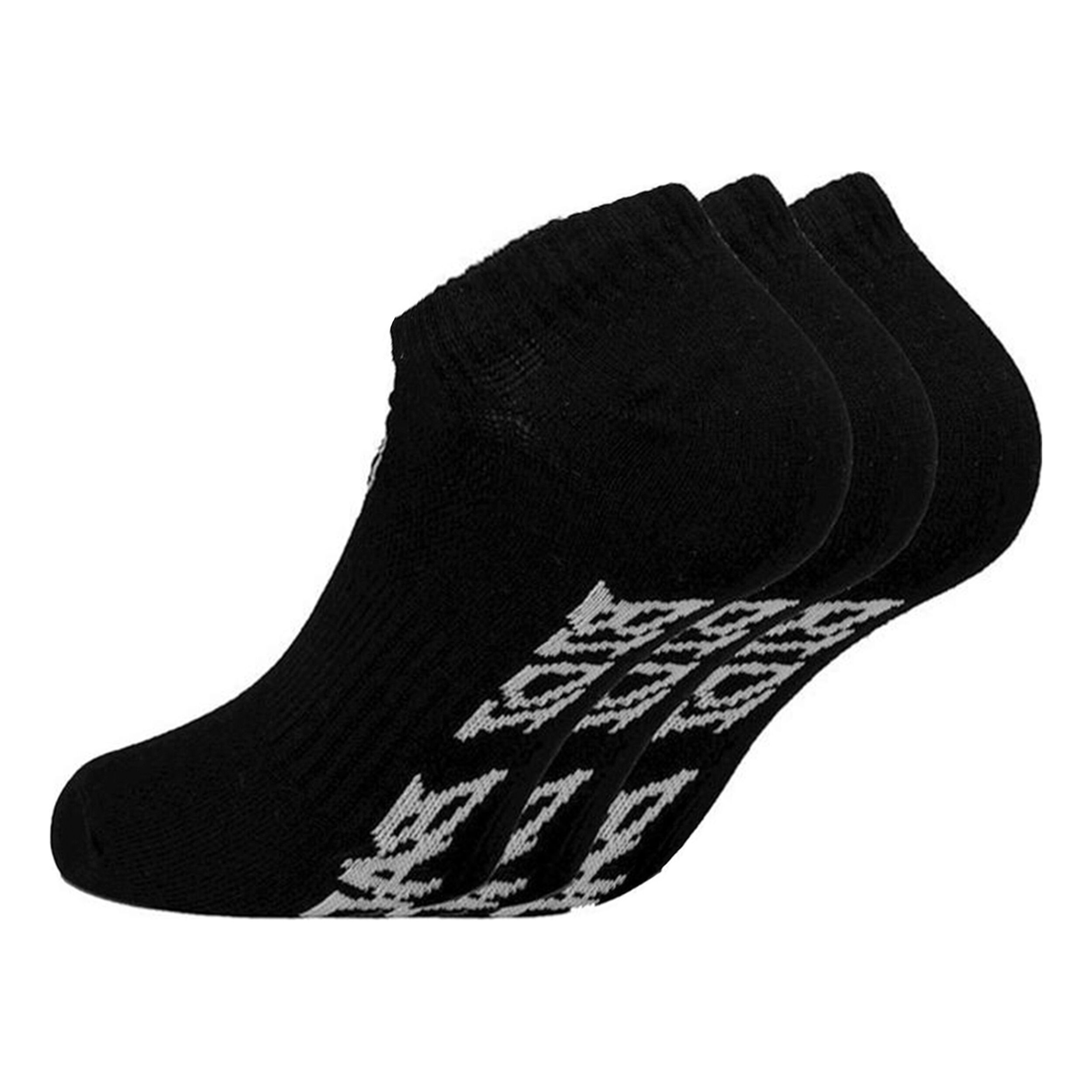 BIDI BADU No Party No Show Move Chaussettes De Tennis Pack De 3 - Noir , Blanc