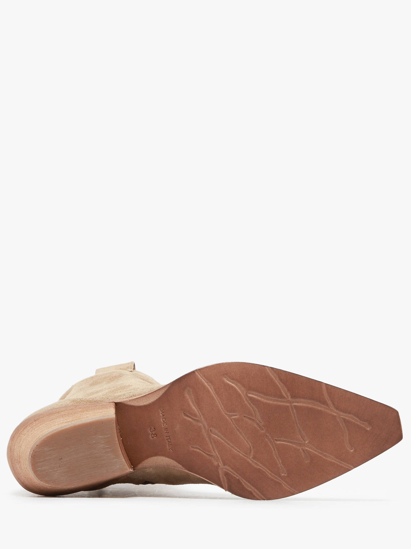 Santiags  talon Tronchetti Texani en cuir METISSE