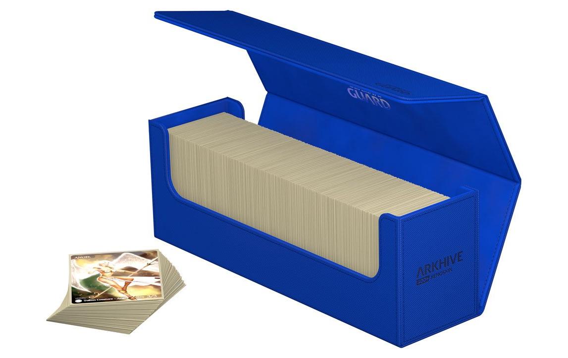 Kartenbox XenoSkin Arkhive Monocolor 400+ BlauHochwertige Box für Sammelkarten in Standardgrösse