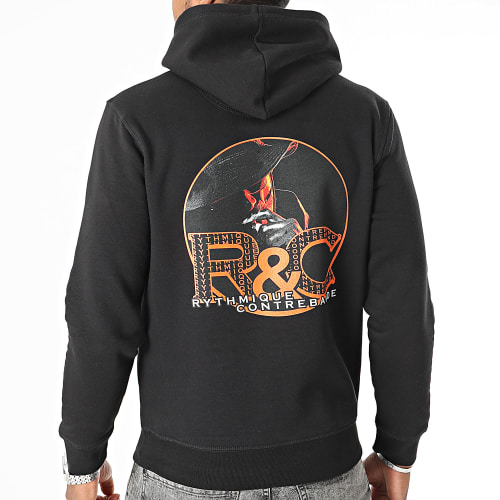 Sweat Capuche R And C Noir
