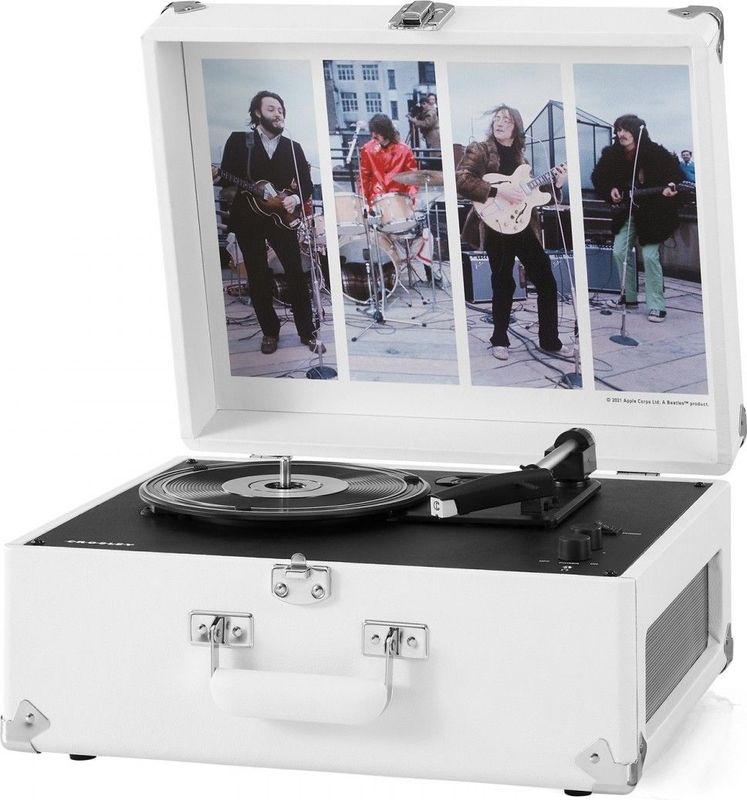 Crosley Anthology Turntable - Beatles - Let It Be PVC White - Nearly New
