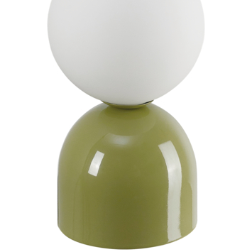 KARWEI tafellamp Olaf groen ø12,5x28cm