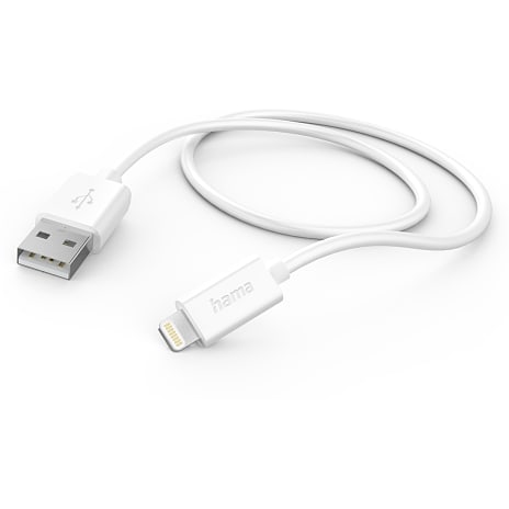 HAMA ladekabel 1 meter - hvid