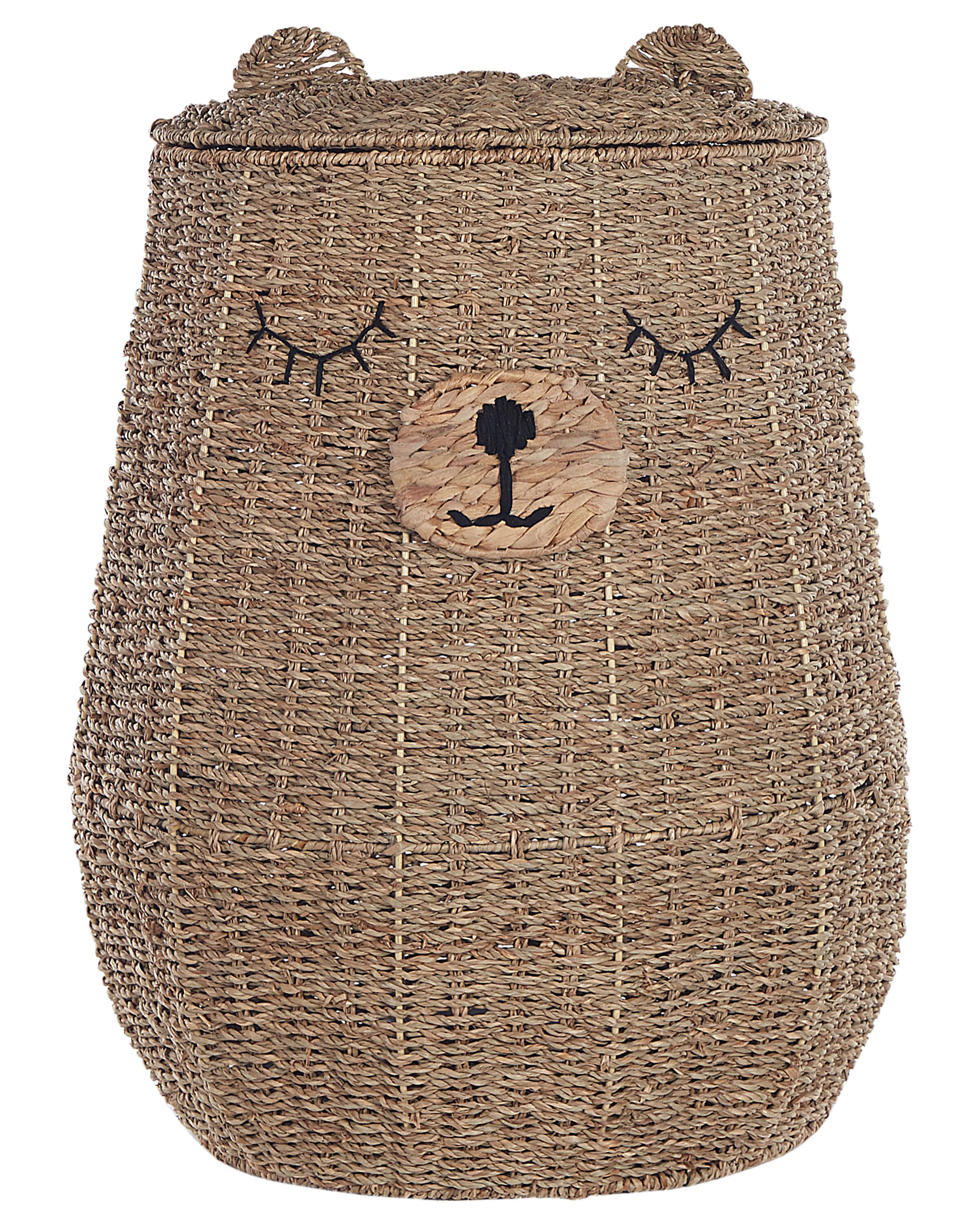 Kindermand Teddybeer FULAN Zeegras Natuurlijk