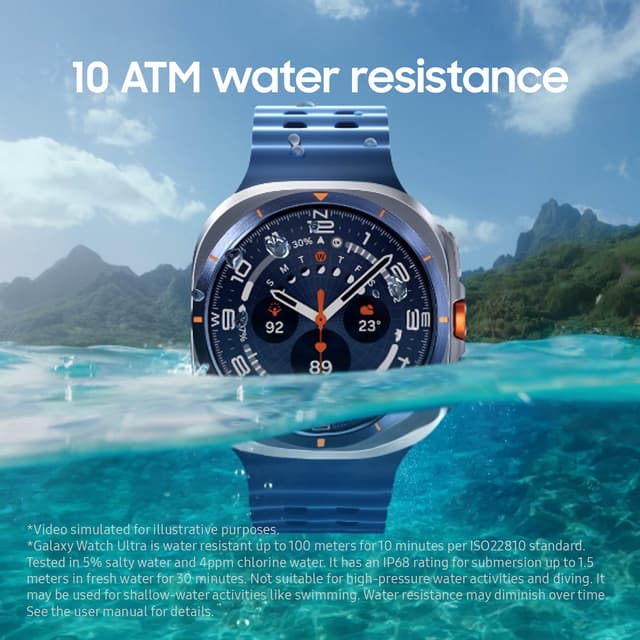 Samsung Galaxy Watch Ultra (2025) 47mm LTE (blå)