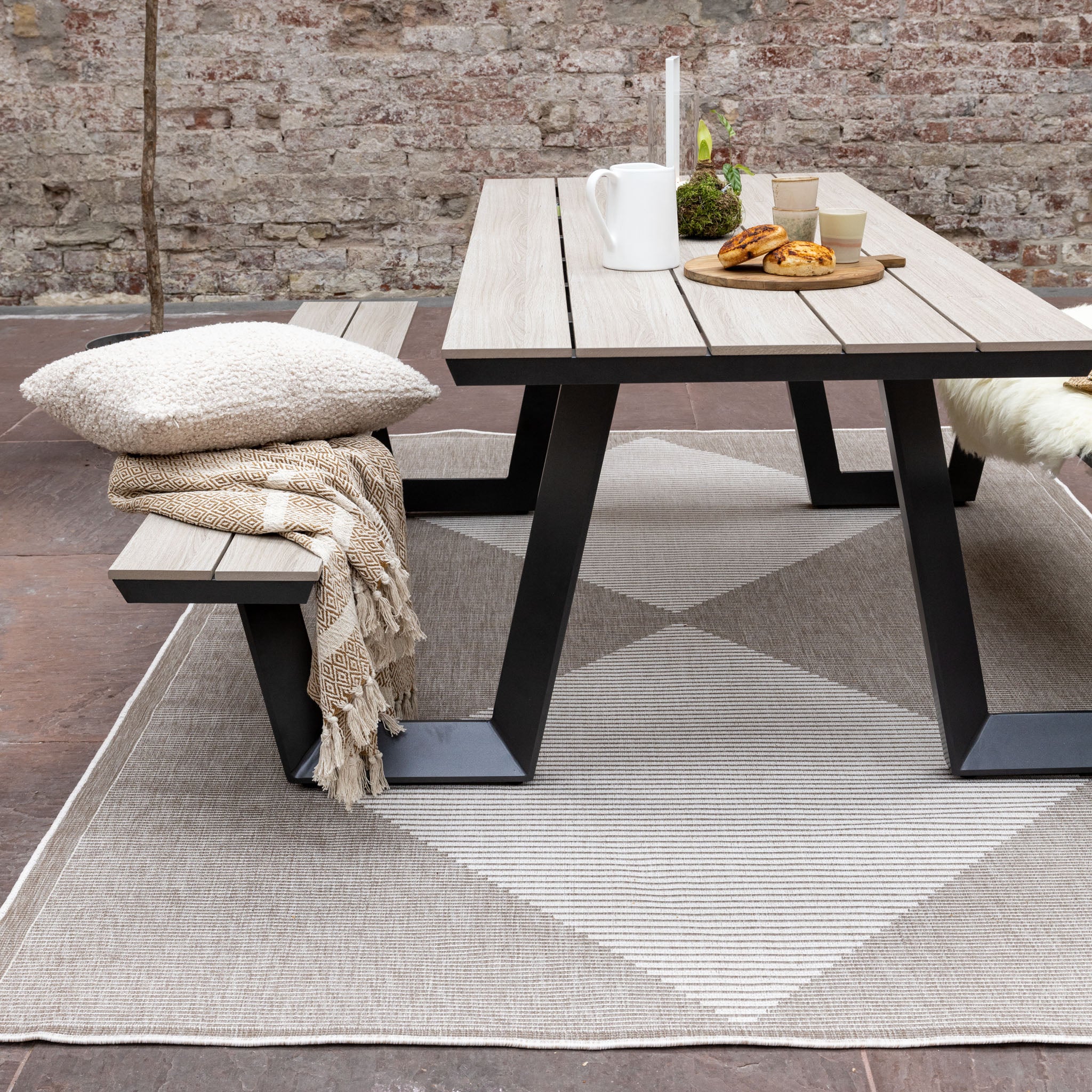 Eva Interior Buitenkleed Kite Naturel  200x290cm
