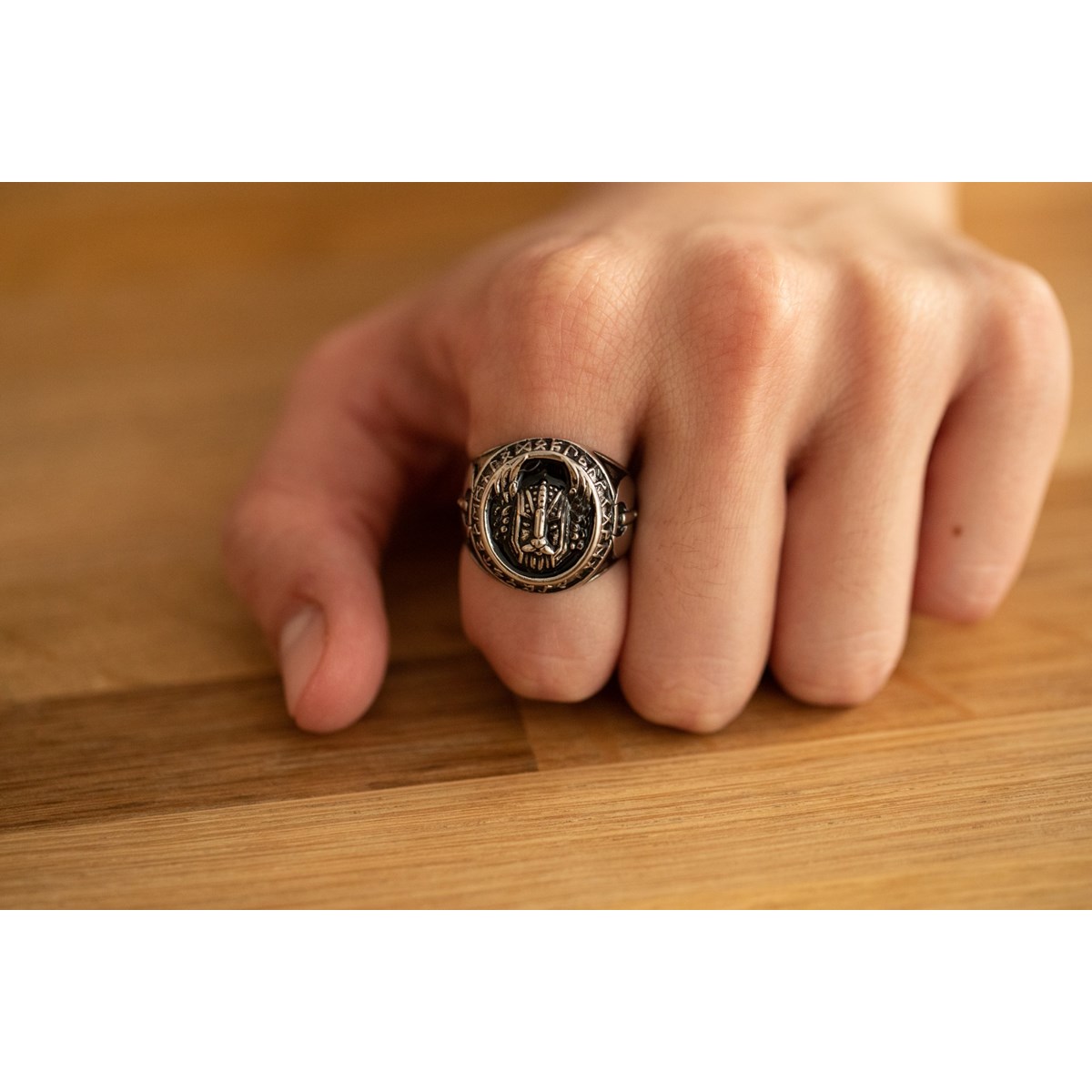 Bague Gaspard en PVD