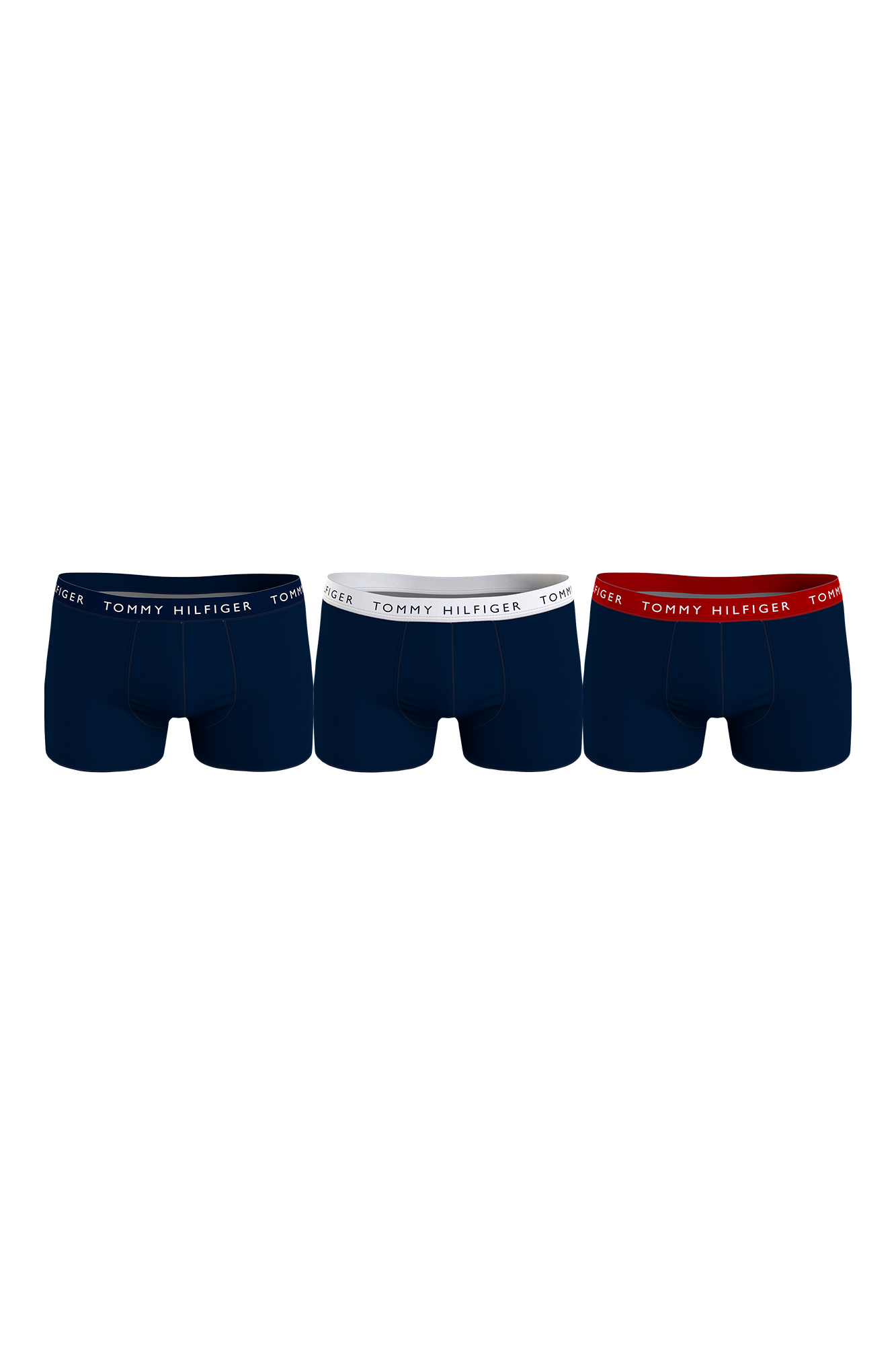 Pacote com 3 cuecas boxer de algodão