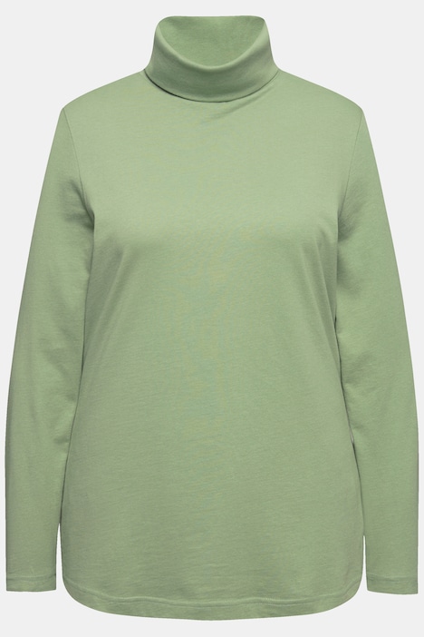 Shirt, Rollkragen, Slim, Langarm