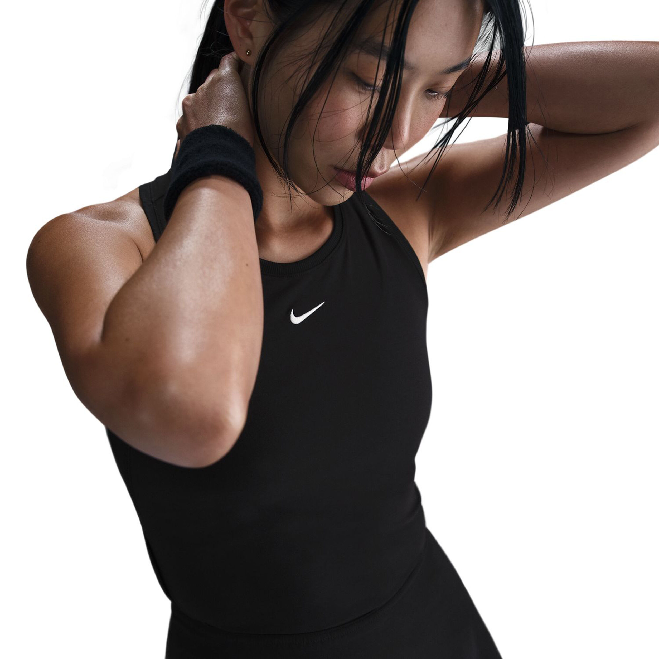 Nike Dri-Fit Victory Débardeur Tank Top Femmes - Noir , Blanc