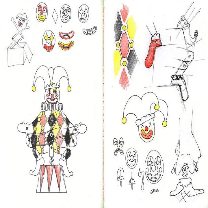Alessi - Circus The Jester, Korkenzieher (Limited Edition)