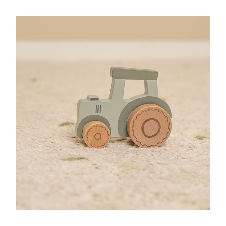 Little Dutch Houten Tractor Little Farm FSC
