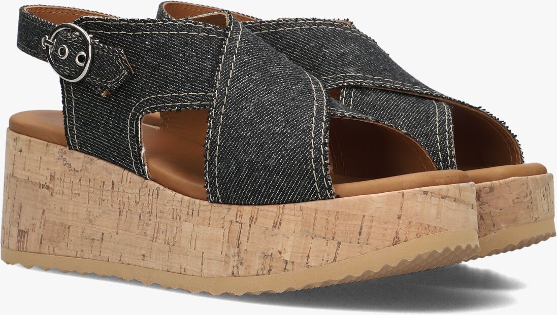 VIA VAI zwarte via vai sandalen sissel capri